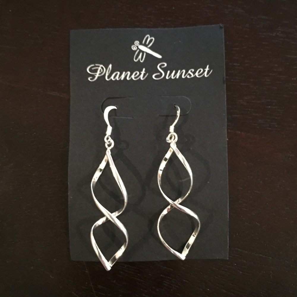 Planet Sunset Sterling Silver earrings